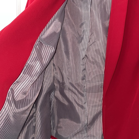 Worthington Suit Jacket size 1X red full length sleeves - Picture 5 of 8